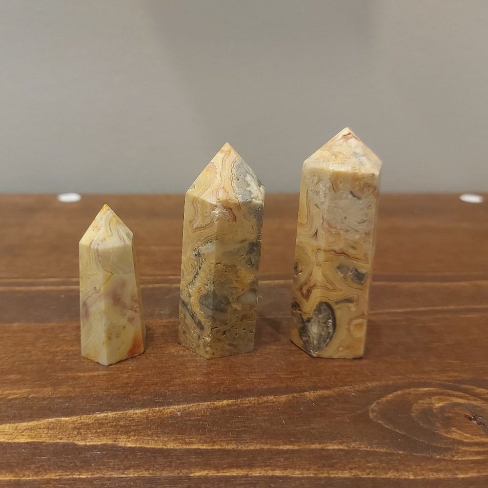 🔥 Sale 🔥 Crazy Lace Agate Towers - Priced per Each